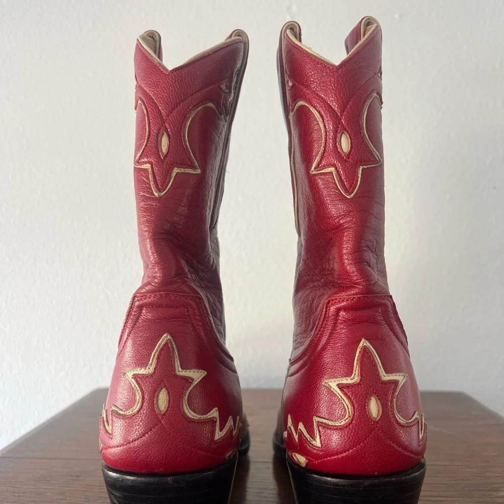 Old Gringo Vintage Red Boots, Women's size 7B - Picture 5 of 9